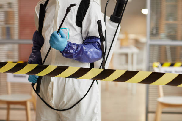 Professional Blood Cleanup technician working in Hillrose, CO